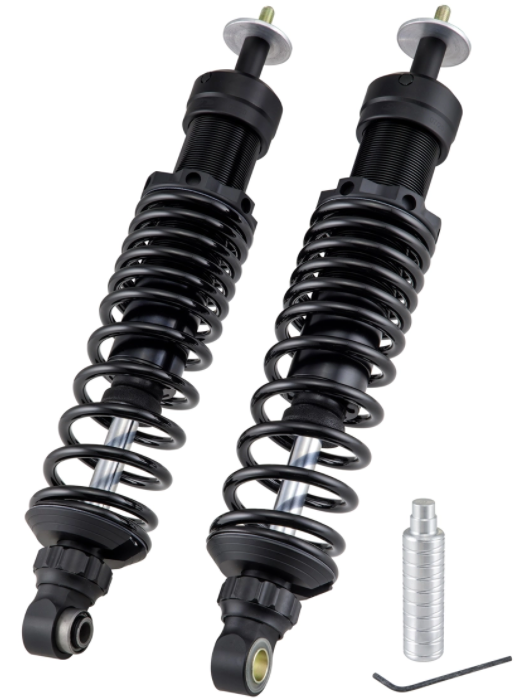 Stoßdämpfer hinten für Vespa GTS/​GTS Super/​GTV/​GT 60/​GT/​GT L 125-300ccm, schwarz matt