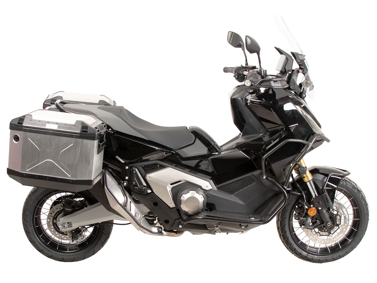 Seitenkofferträger festverschraubt schwarz für Honda X-ADV (25- ) Hepco & Becker