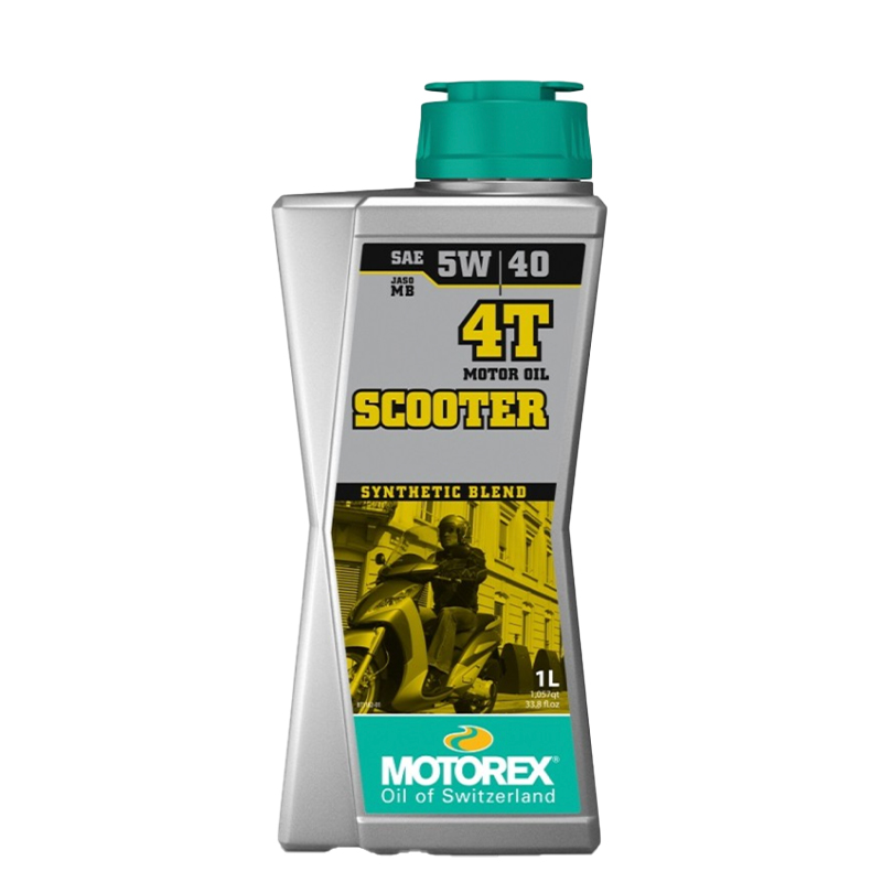 Motorex Motoröl 4-Takt, 1 l, SAE 5W/40, Scooter 4T Synthetic Performance