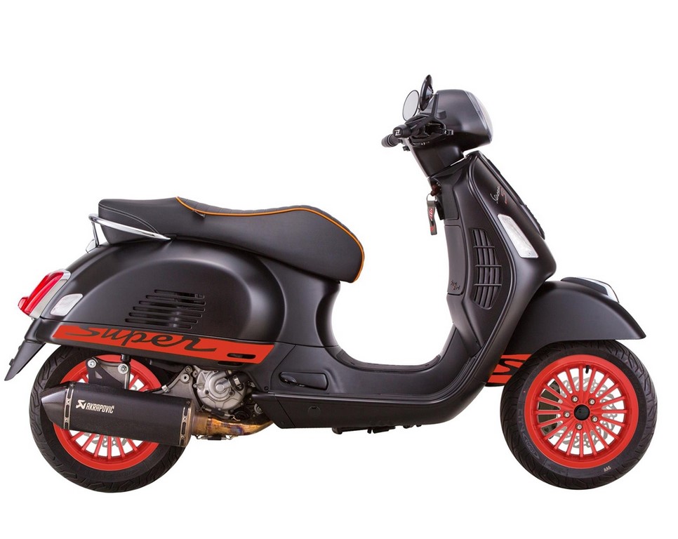 Felge vorne/hinten für Vespa GTS/​GTS Super/​GTV/​GT 60/​GT/​GT L 125-300ccm, rot
