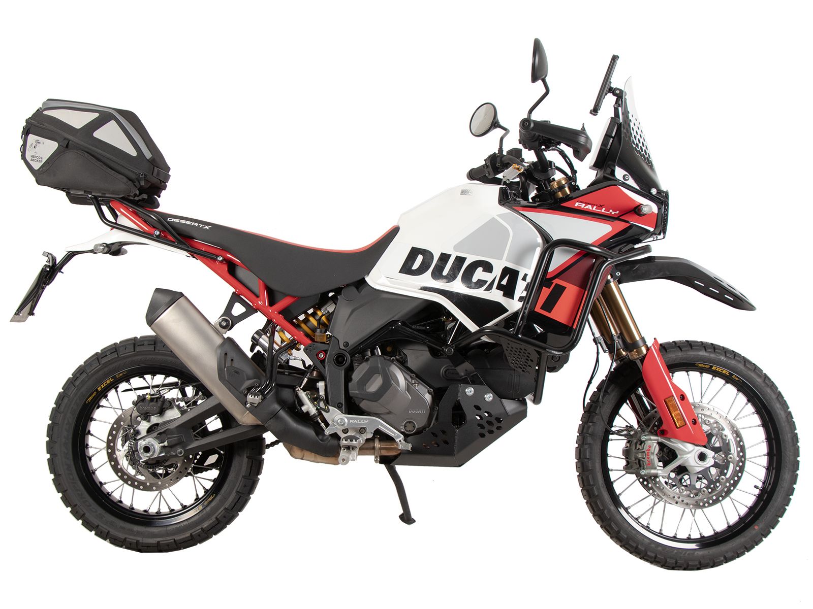 Smartrack Heckträger schwarz für Ducati DesertX Rally (24-) Hepco & Becker