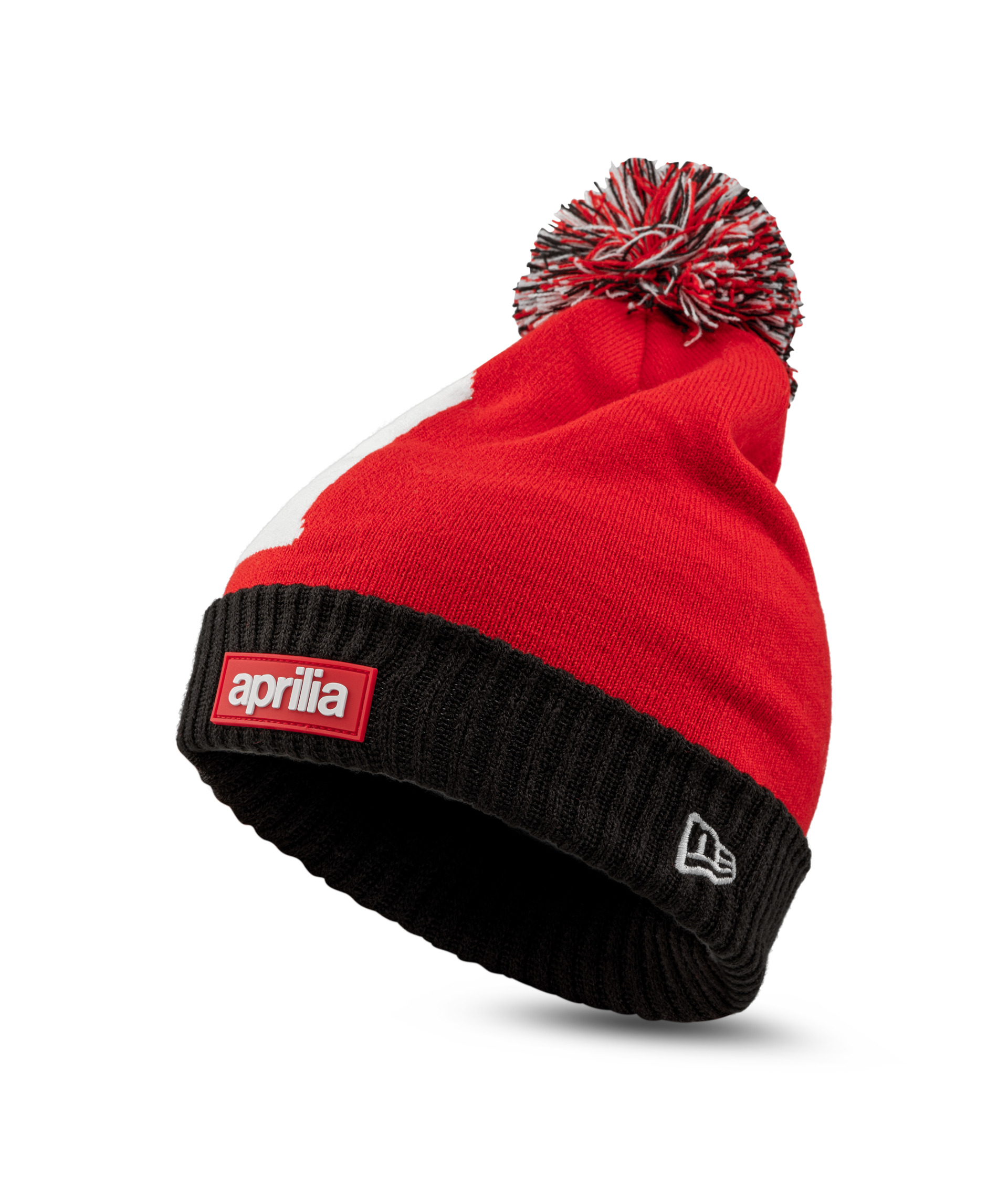 Aprilia Beanie New Era rot schwarz