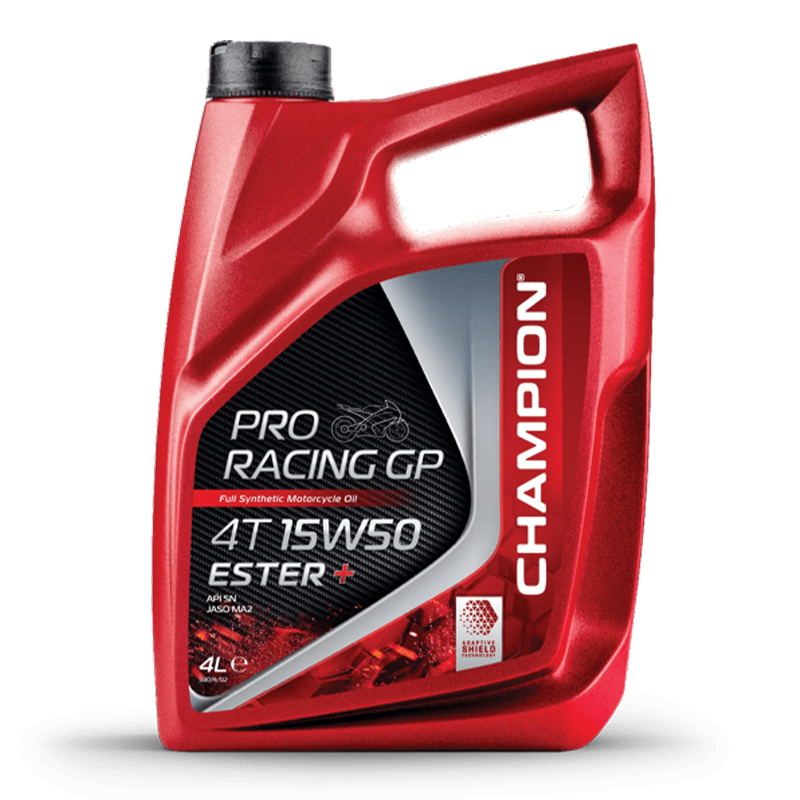 CHAMPION®  Proracing GP 4T 15W-50 ESTER + Vollsynthetisches Motoröl - 4 Liter BMW F 650 CS Scarver (