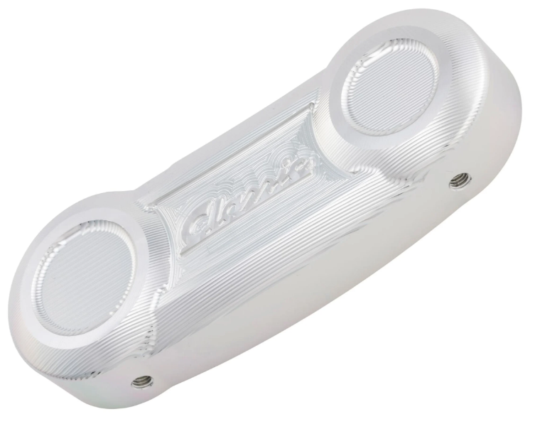Schwingenabdeckung Classic für Vespa PX 80-200ccm, silber