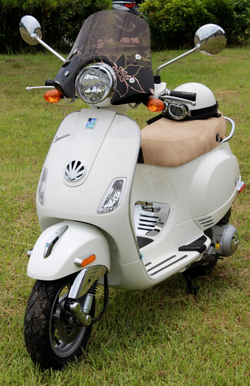 Kaskadeneinsatz Hupe für Vespa LX/LXV 50-150ccm, chrom
