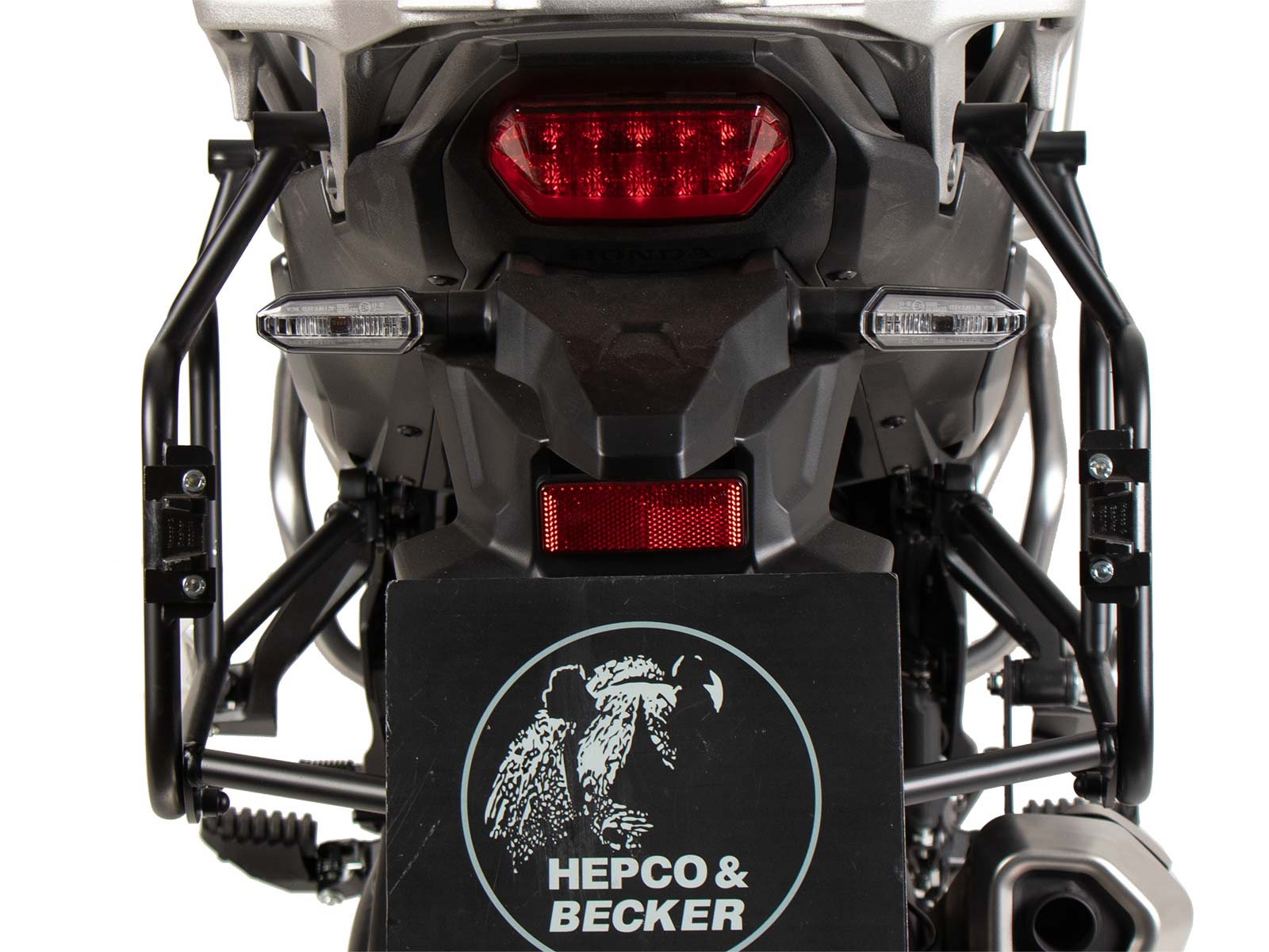Seitenkofferträger festverschraubt schwarz für Honda XL 750 Transalp (25- ) Hepco & Becker