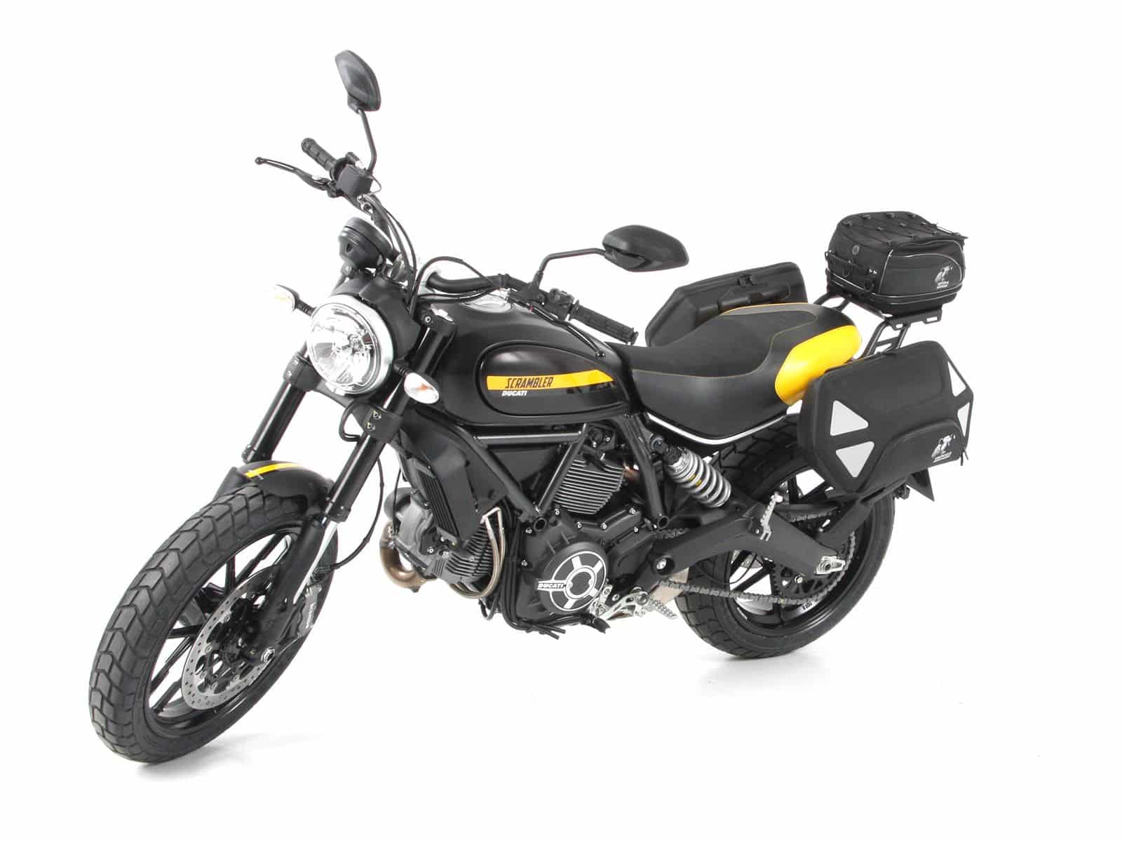 C-Bow Seitenträger schwarz für Ducati Scrambler 400 Sixty2 (16-20) Hepco & Becker