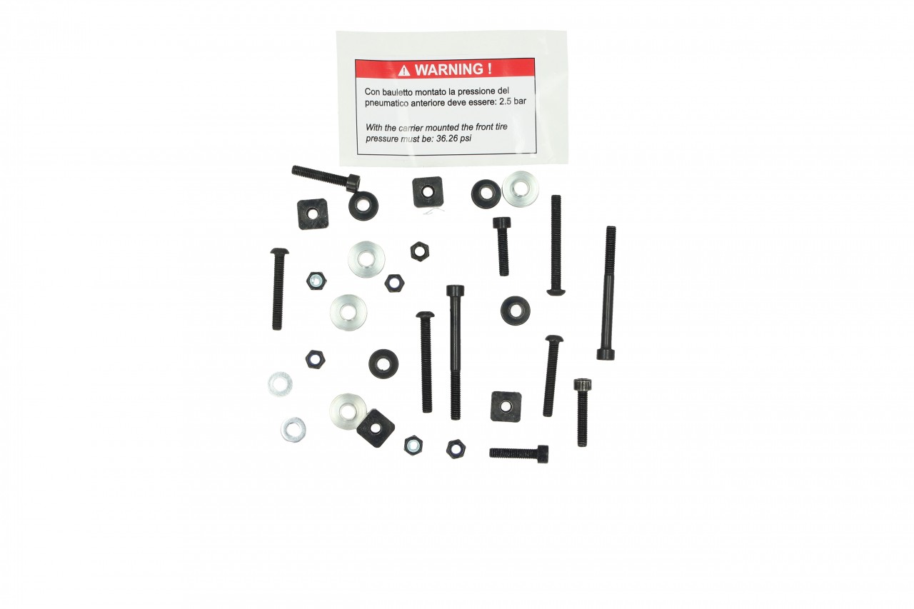 Top Case Kit 36 l. Grau Cloud G04 Original Piaggio für Beverly HPE (inkl. Halteplatte)