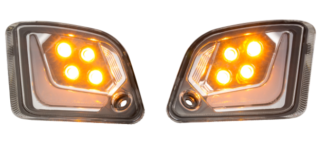 Blinker Kit vorne & hinten für Vespa GTS/​GTS Super/​GTV/​GT 60/​GT/​GT L ('03-'13), klar