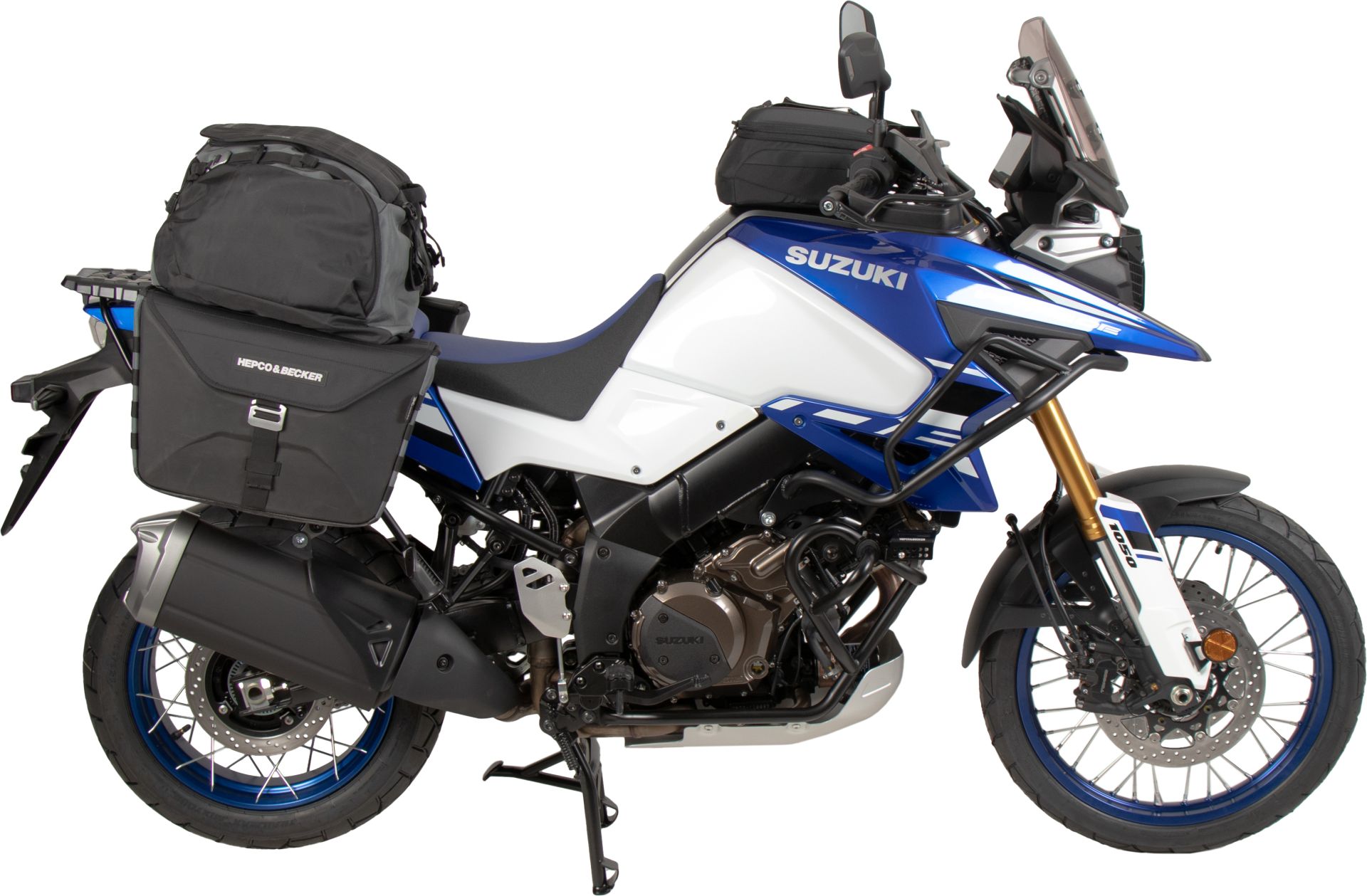 Seitentaschensatz Xtravel Basic inkl. 2x Universaladapterplatte für Rohrseitenkofferträger