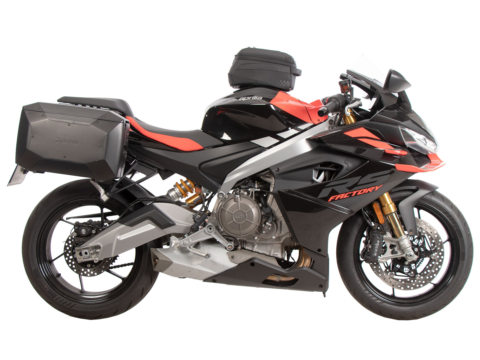 C-Bow Seitenträger schwarz für Aprilia RS 660 / Factory (25-) Hepco & Becker