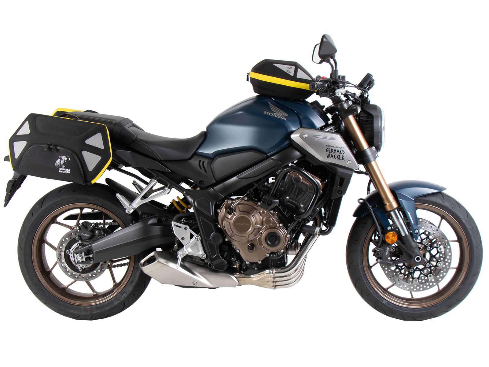 C-Bow Seitenträger schwarz Honda CB 650 R (21-23) Hepco & Becker