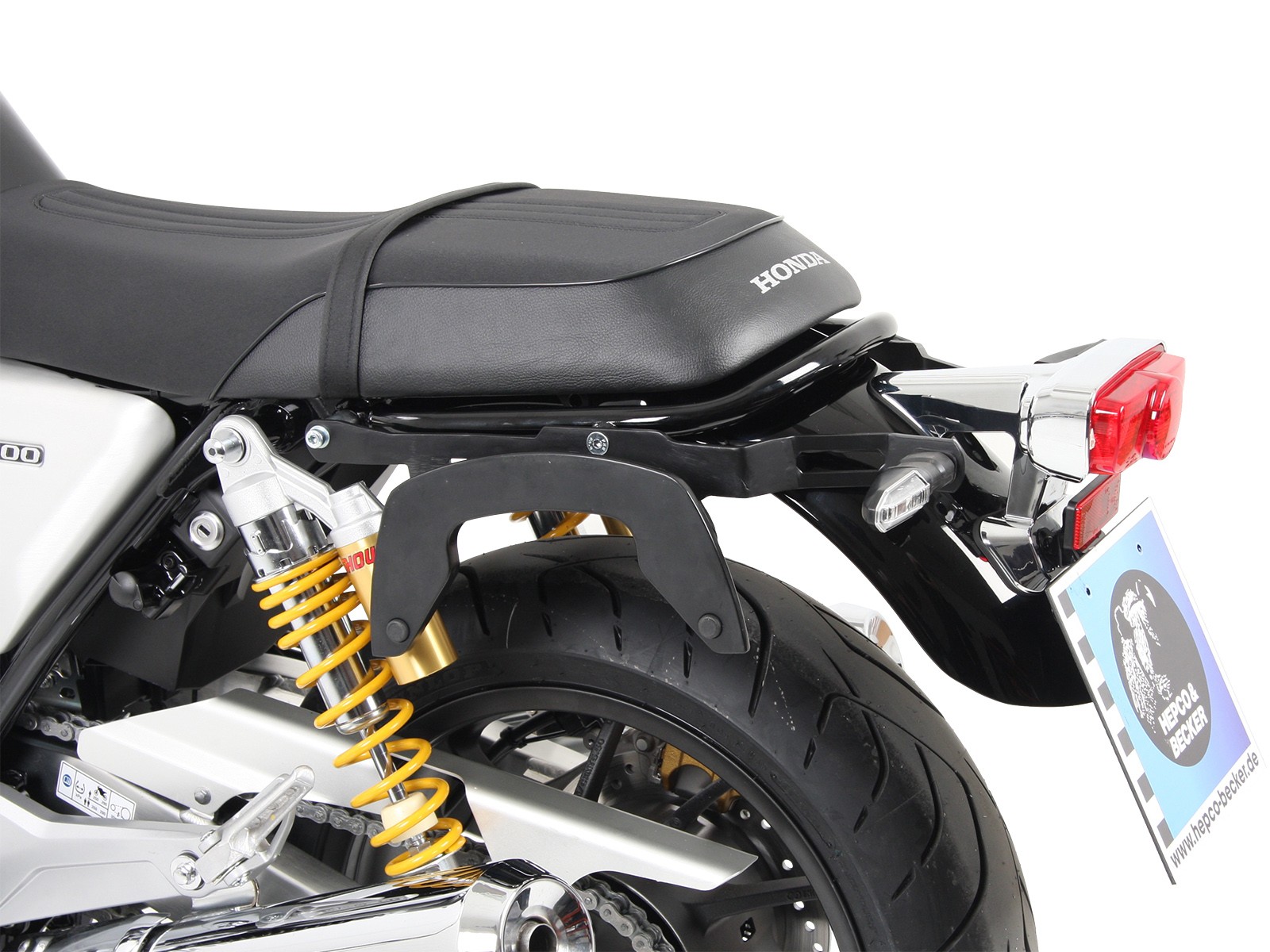 C-Bow Seitenträger schwarz für Honda CB 1100 RS (17-20) Hepco & Becker
