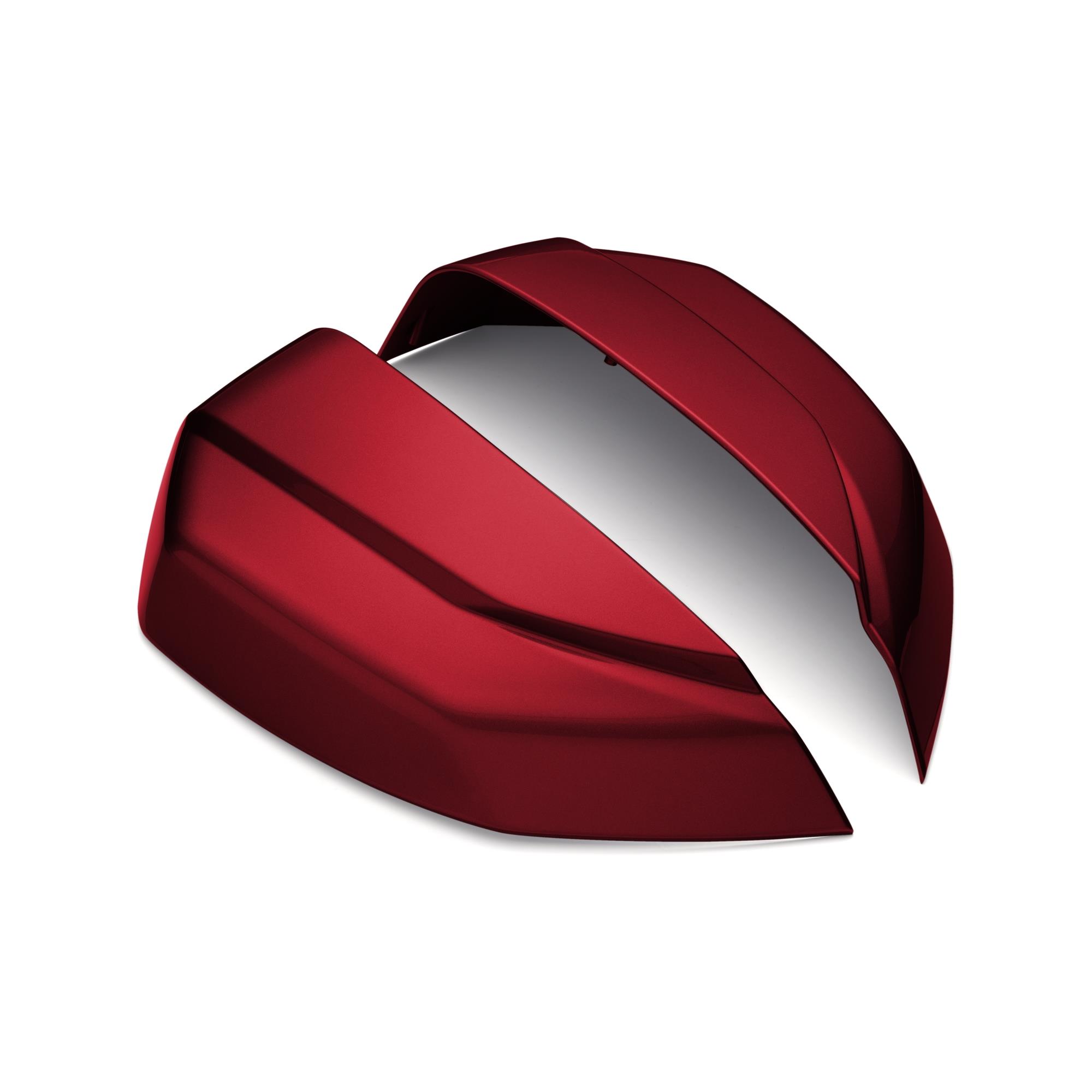 Deckel-Seitenelemente für das Topcase City, 50 l - Lava Red