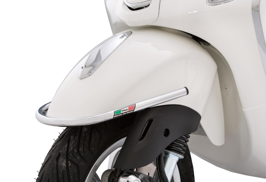 Stoßstange Kotflügel vorne für Vespa LX/​LXV/​S/​Primavera/​Sprint/Elettrica 50-150ccm, chrom
