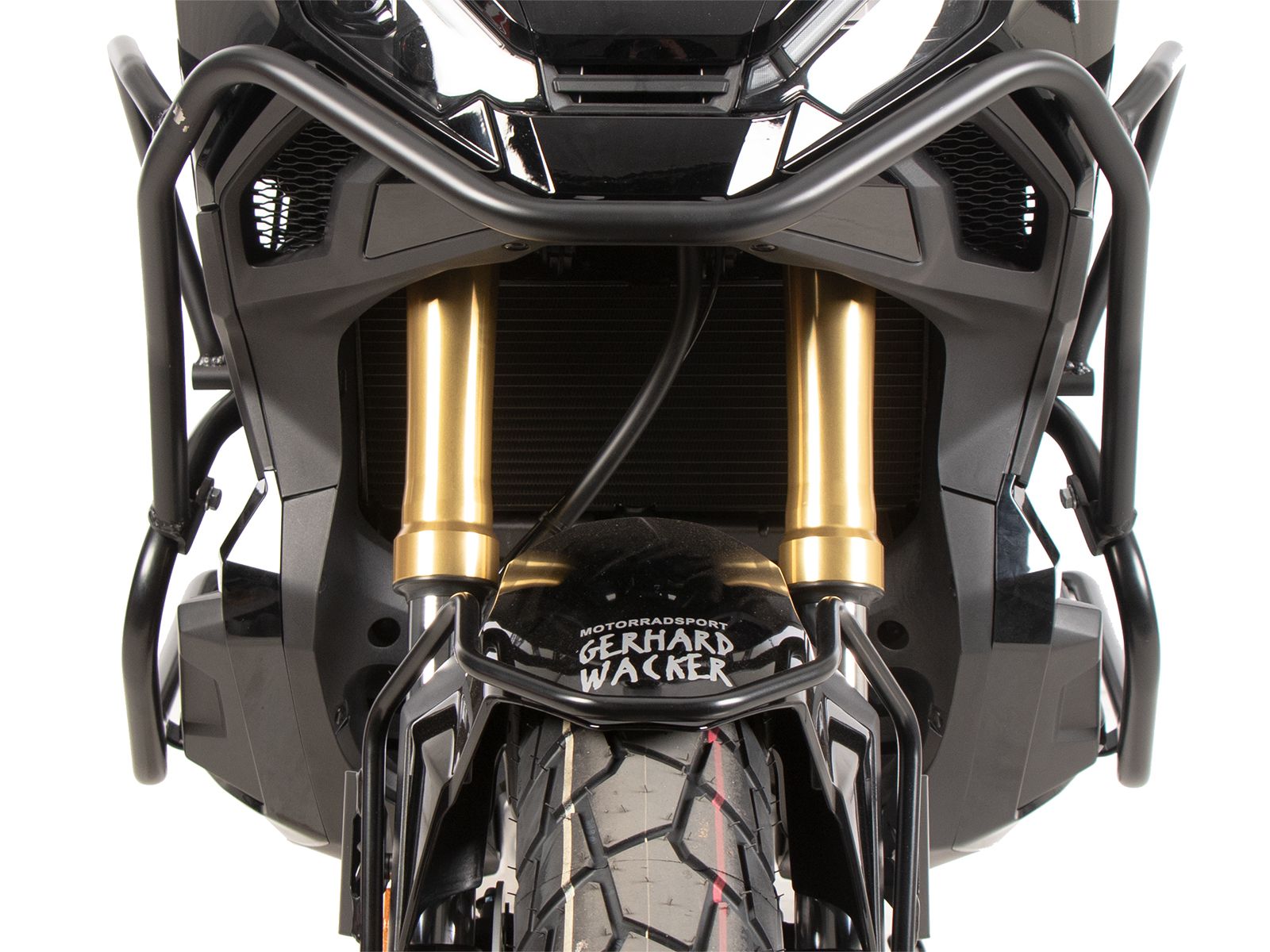 Frontschutzbügel schwarz in Kombination mit Motorschutzbügel für X-ADV 750 (25-) Hepco & Becker