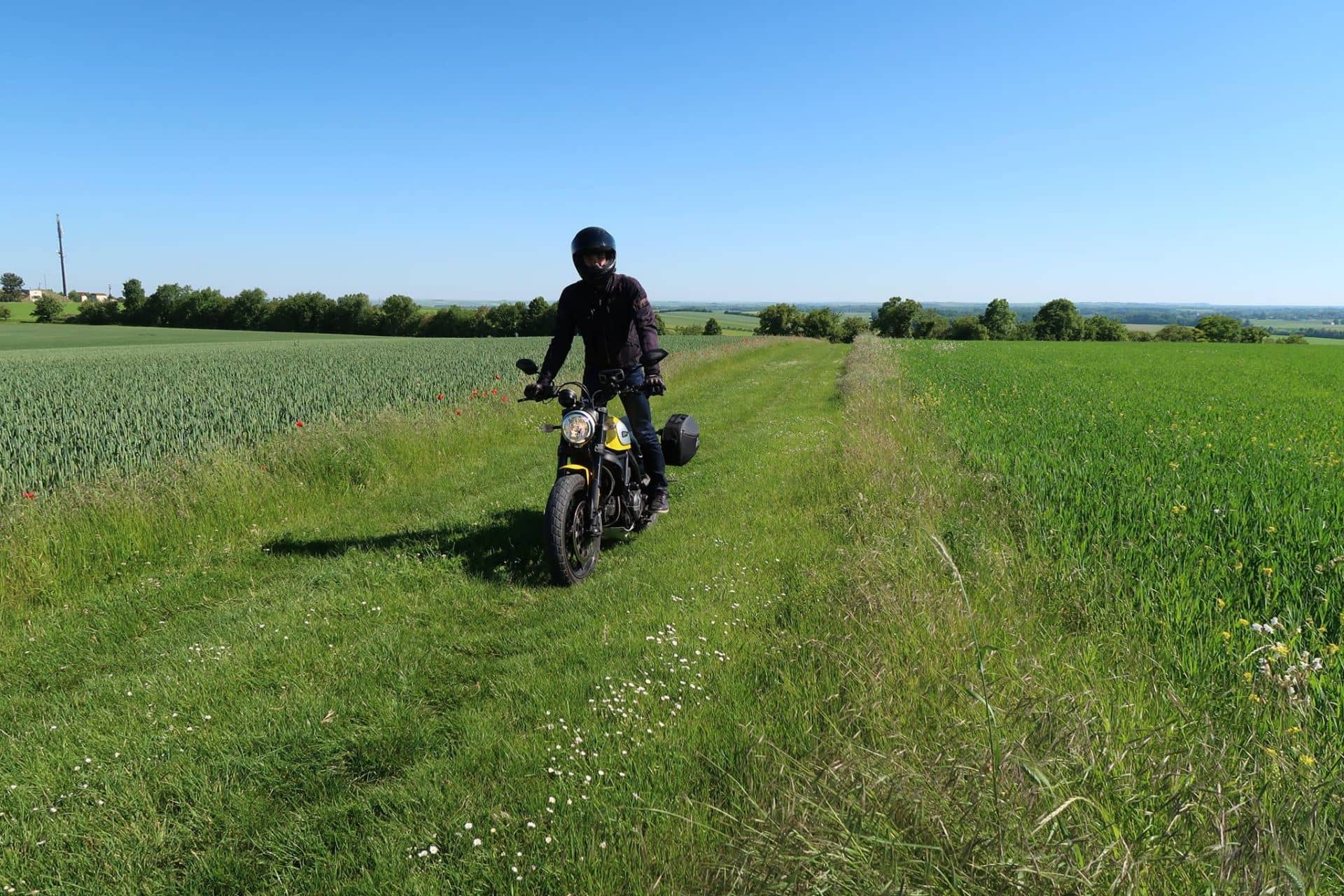 C-Bow Seitenträger schwarz für Ducati Scrambler 400 Sixty2 (16-20) Hepco & Becker