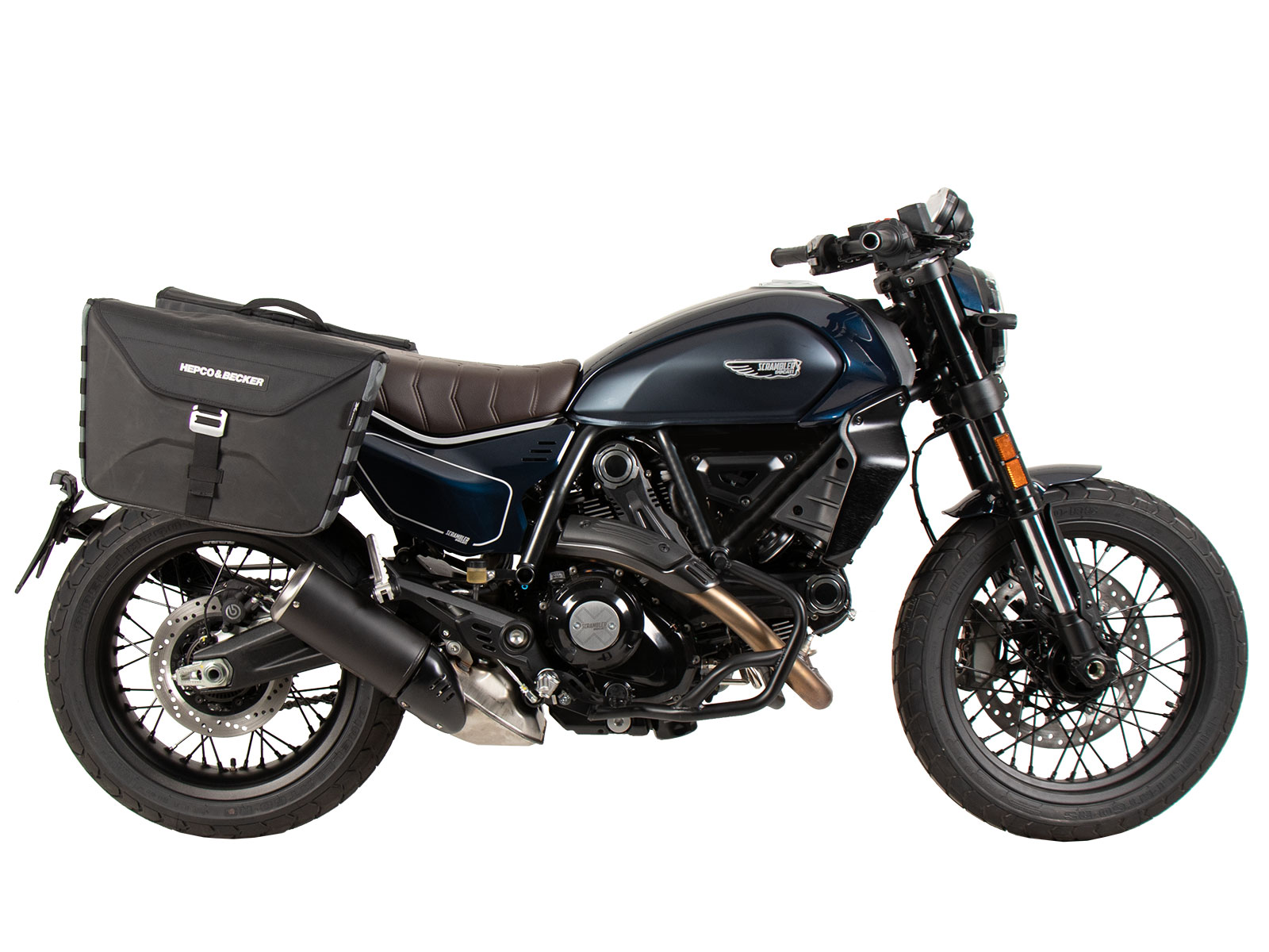 C-Bow Seitenträger schwarz für Ducati Scrambler 800 Nightshift /Full Throttle (23-) Hepco & Becker