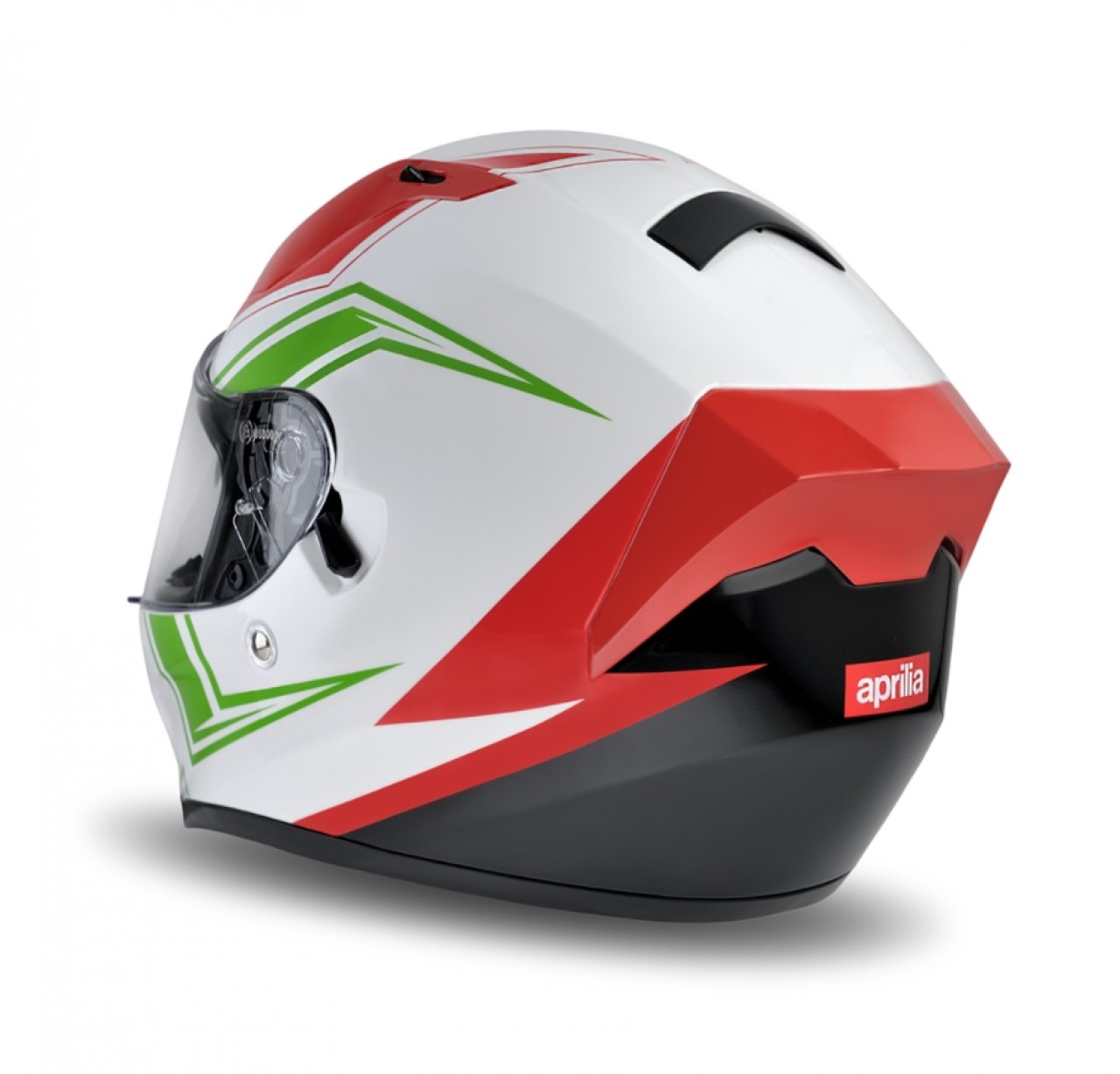 Aprilia Integralhelm Racing weiß glänzend