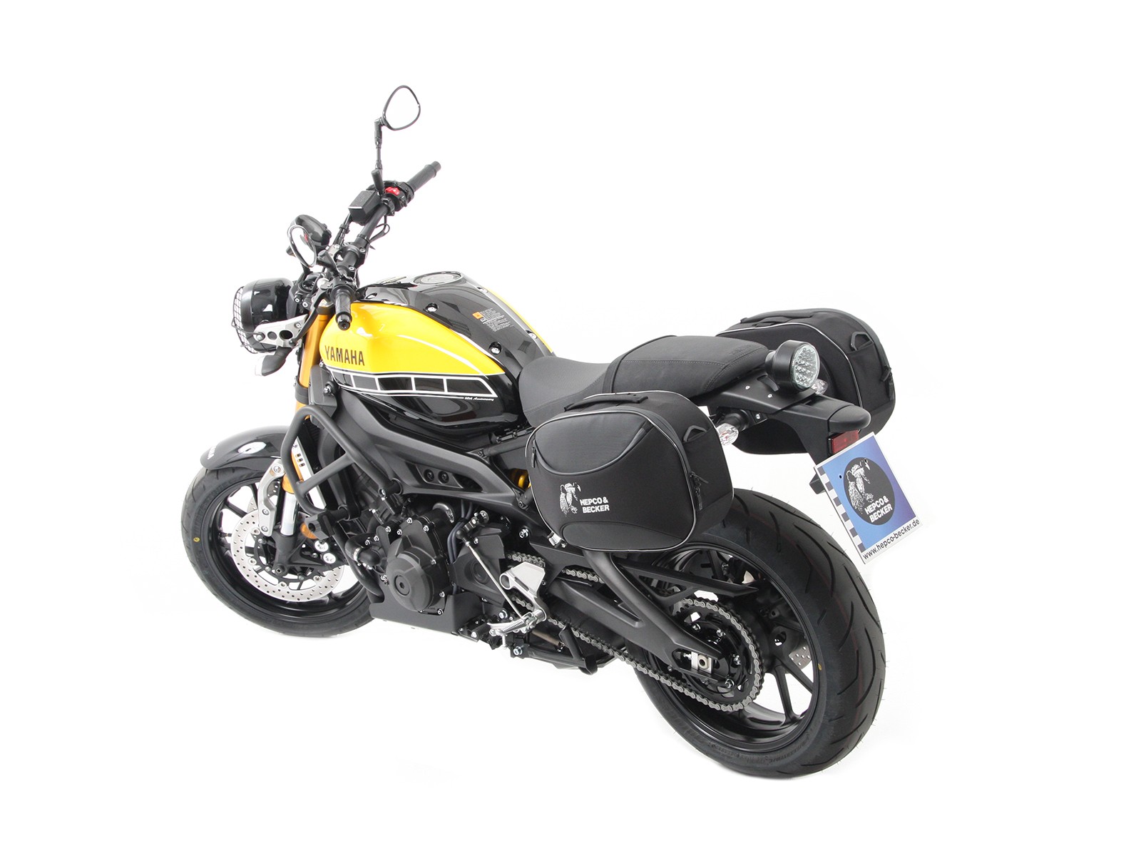 C-Bow Seitenträger schwarz für Yamaha XSR 900 (Bj.16-) Hepco & Becker