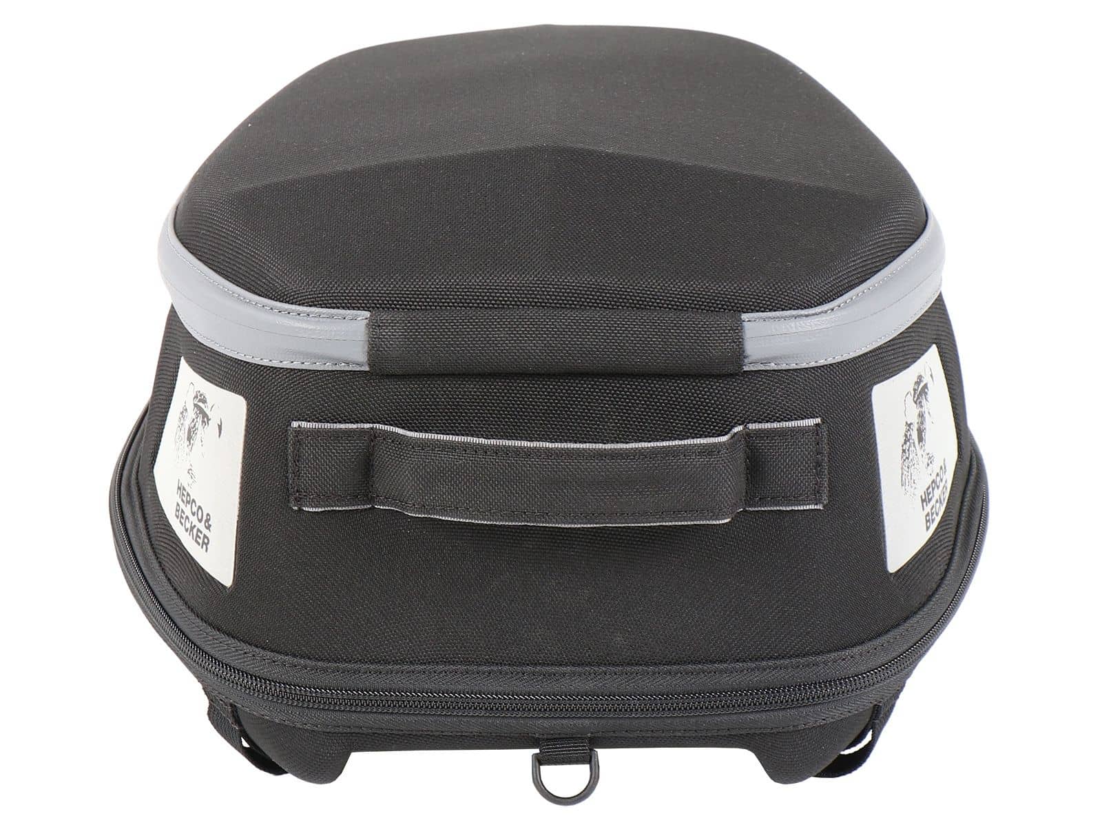 Royster Rearbag Sport Hecktasche schwarz/grau inkl. Basic Befestigung Hepco & Becker