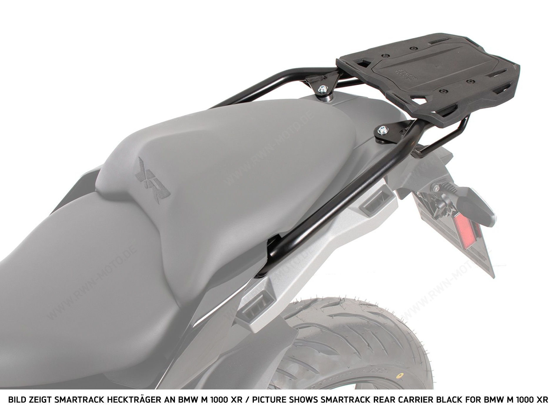 Smartrack Heckträger schwarz für Aprilia SR GT 125 /200 /Sport (22-) Hepco & Becker