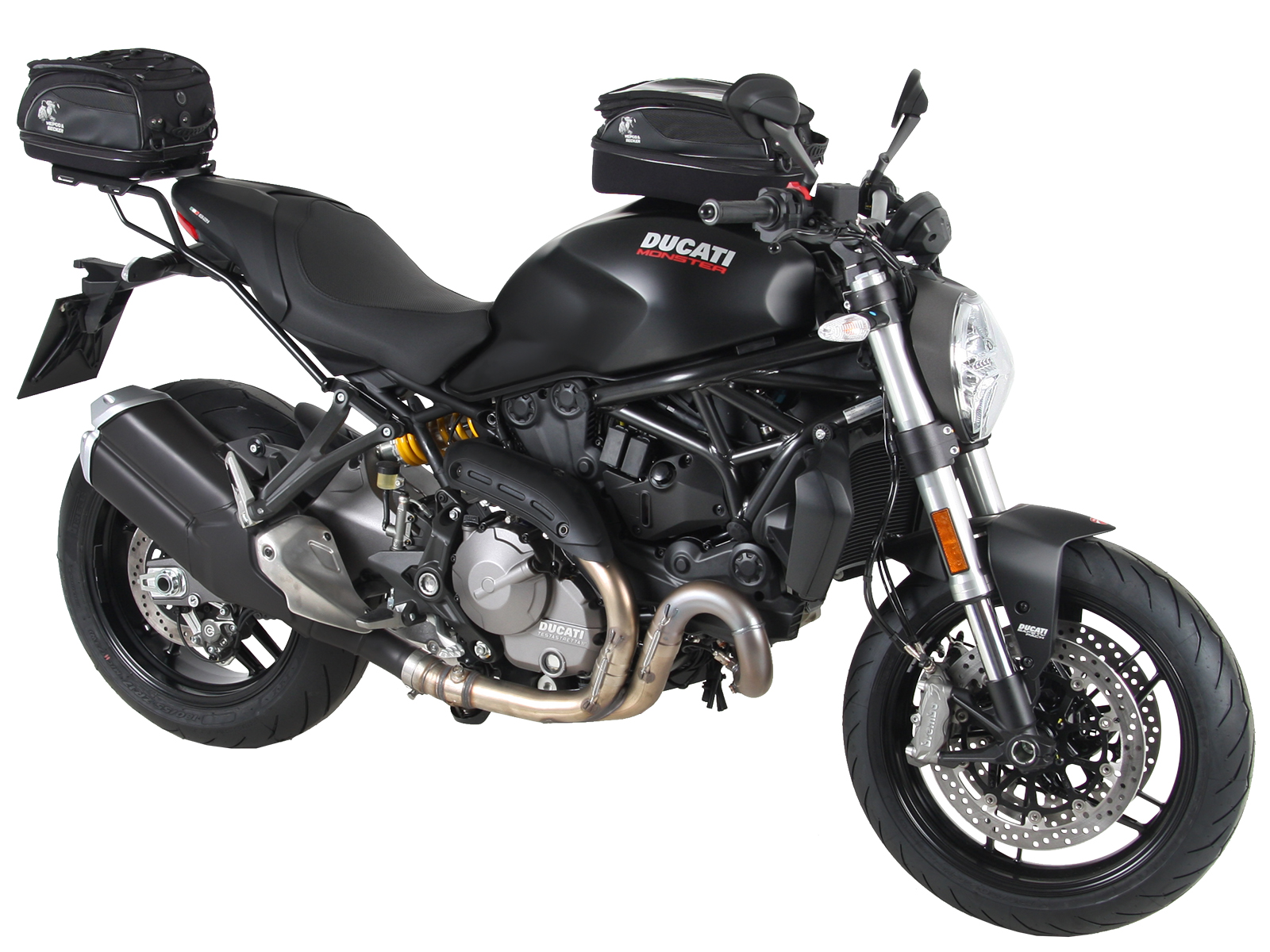 Smartrack Heckträger schwarz für Ducati Monster 821 (18-20) Hepco & Becker