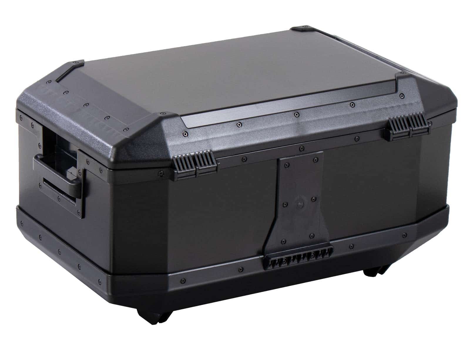Alu-Topcase Xplorer 60 Liter Aluminium schwarz Hepco & Becker