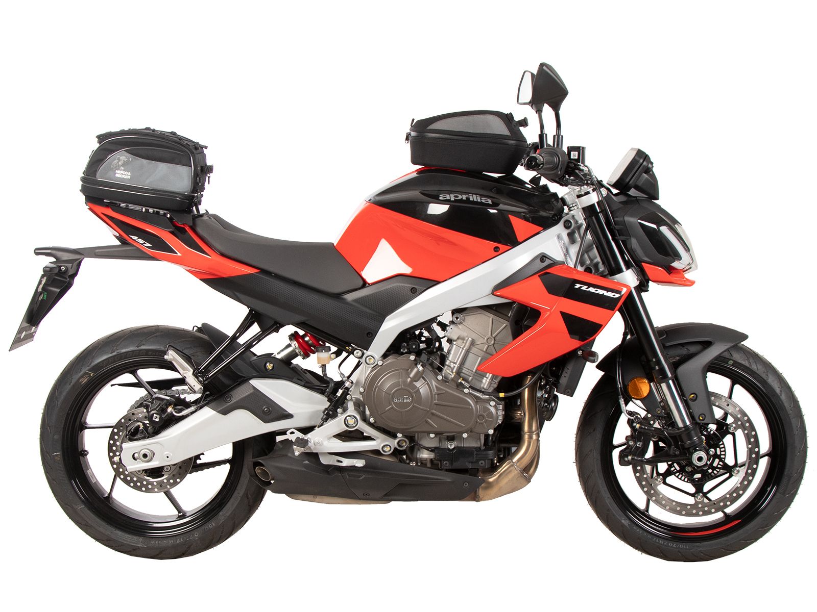 Sportrack festverschraubt schwarz für Aprilia Tuono 457 (25- ) Hepco & Becker