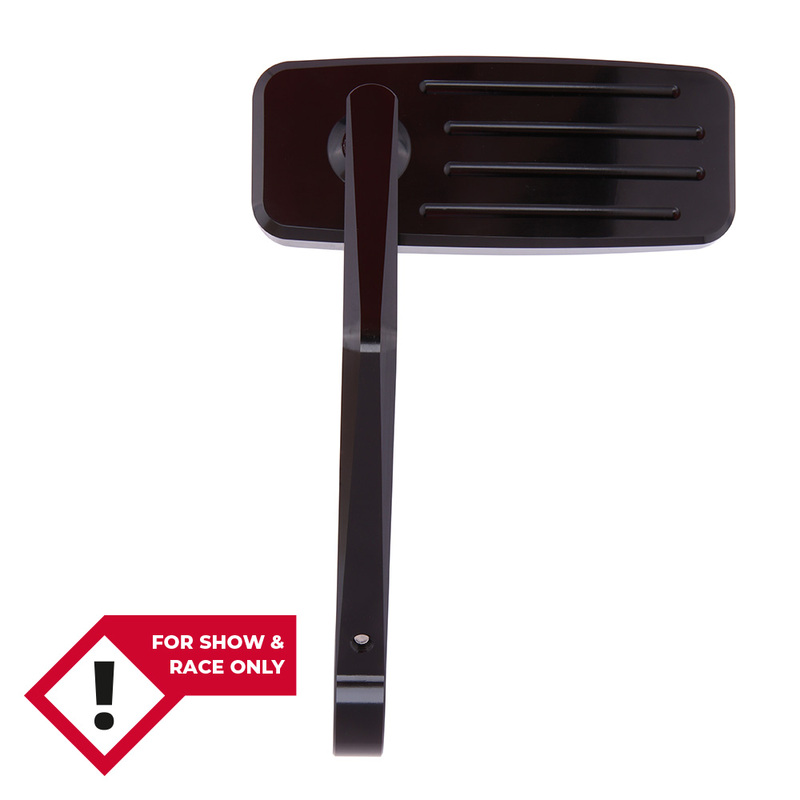 HIGHSIDER pro Lenkerendenspiegel Action Schwarz (1Stck.)