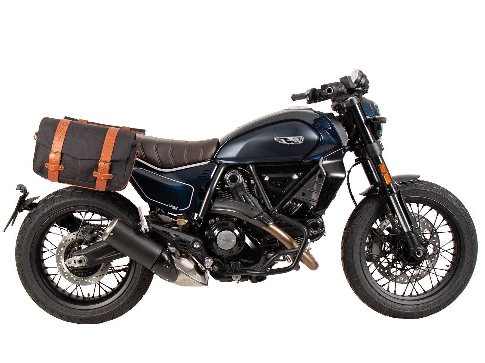 C-Bow Seitenträger schwarz für Ducati Scrambler 800 Nightshift /Full Throttle (23-) Hepco & Becker