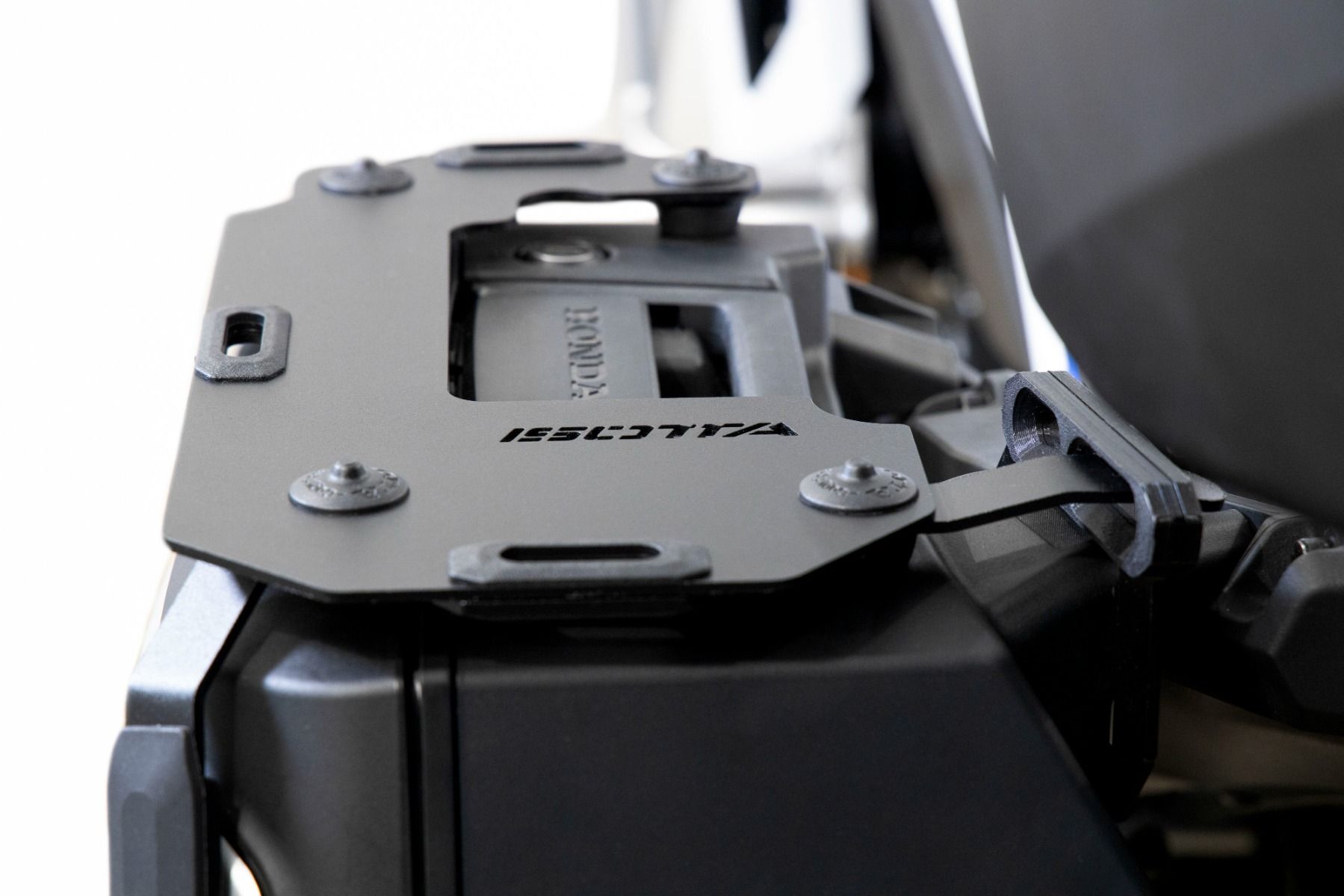 Gepäckträger für Seitenkoffer Honda XL 750 Transalp /NT 1100 /ADV 750 /NC 750 X, Alu, schwarz