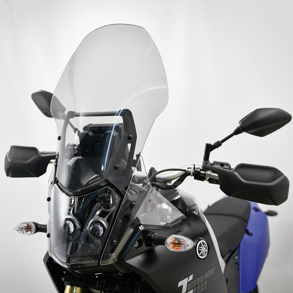 Extra-Hohes Windschild rauchgrau für Yamaha Ténéré 700 (19-24)