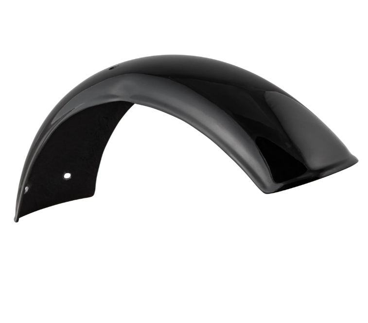 Kotflügel 2.0 Garelli EVO II ohne Halter für Vespa PX 80-200ccm, GFK schwarz