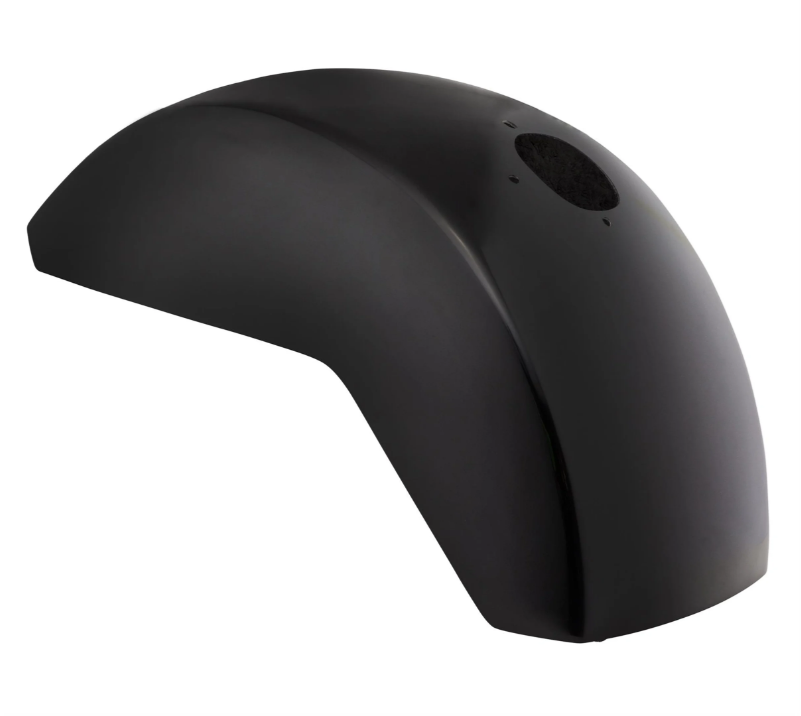 Kotflügel EVO II für Vespa PX 80-200ccm, GFK, schwarz