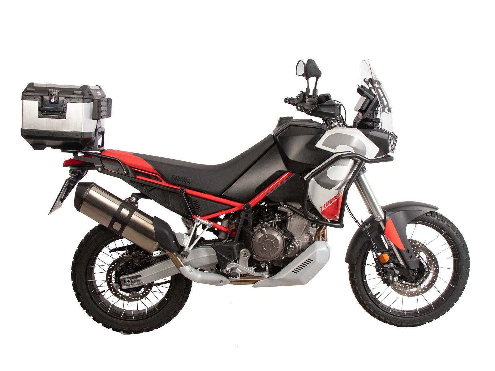 Easyrack Topcase-Träger schwarz für Aprilia Tuareg 660 (25-) Hepco & Becker