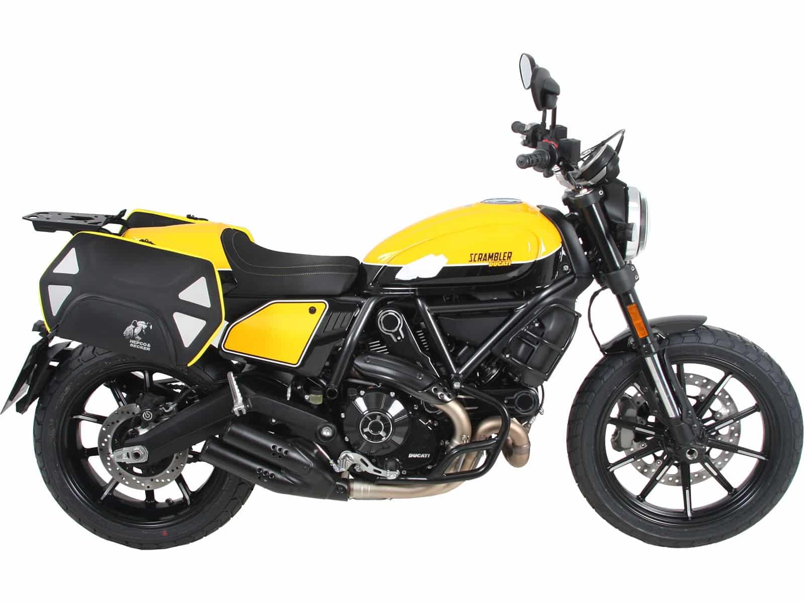 C-Bow Seitenträger schwarz für Ducati Scrambler 800 (19-22) Hepco & Becker