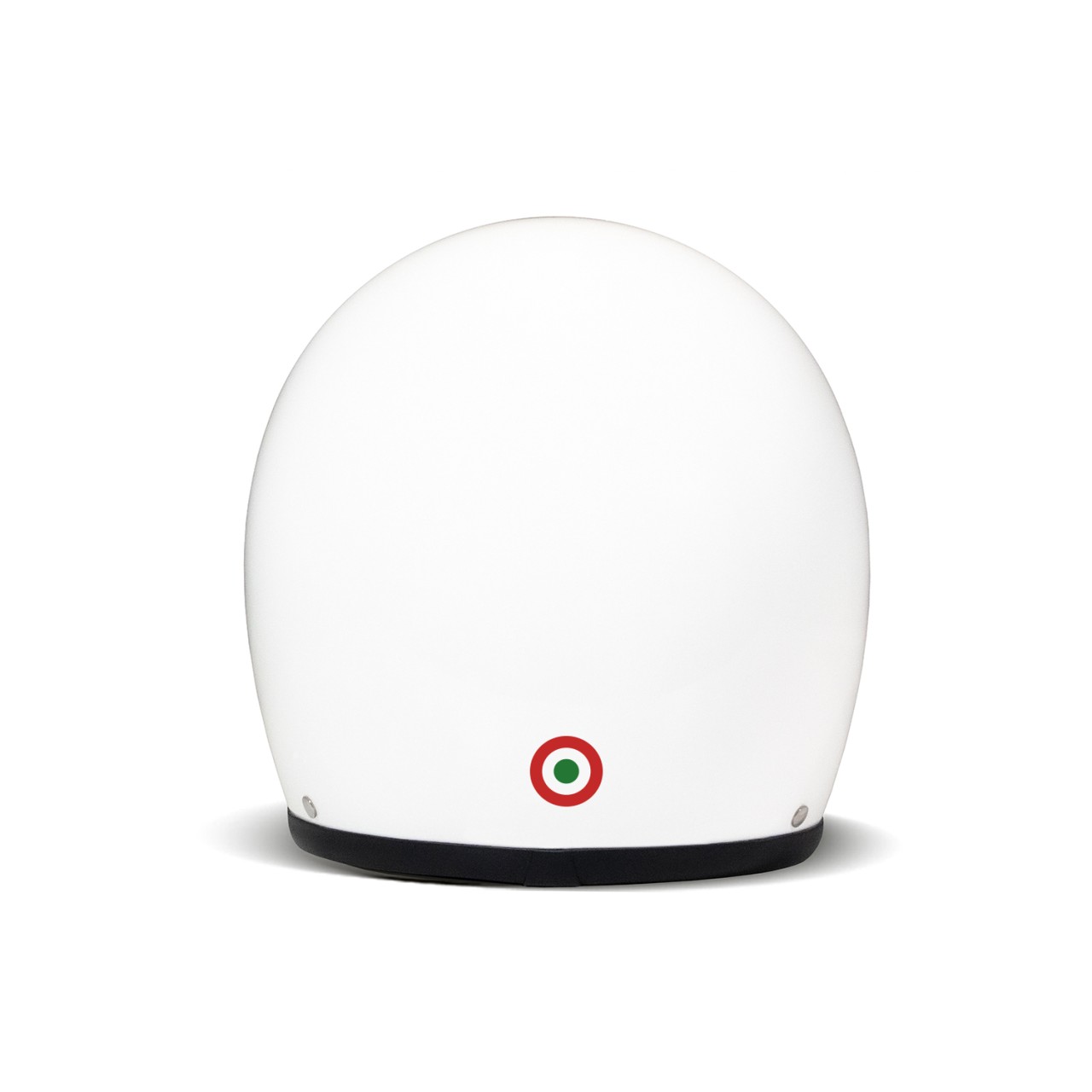 DMD Jethelm Retro, weiß, glänzend, Ita White, Fiberglas, ECE 22.06