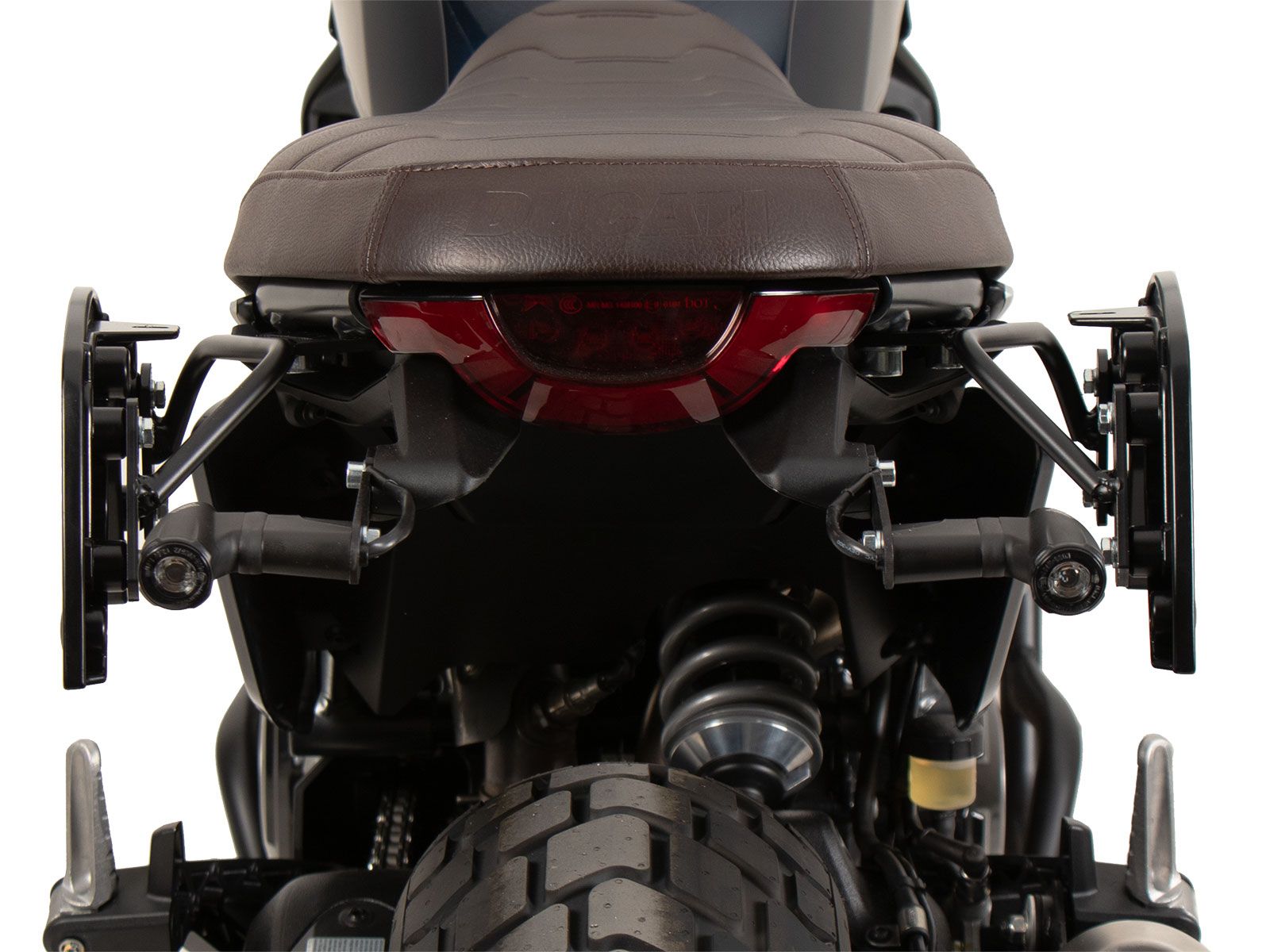 C-Bow Seitenträger schwarz für Ducati Scrambler 800 Nightshift /Full Throttle (23-) Hepco & Becker