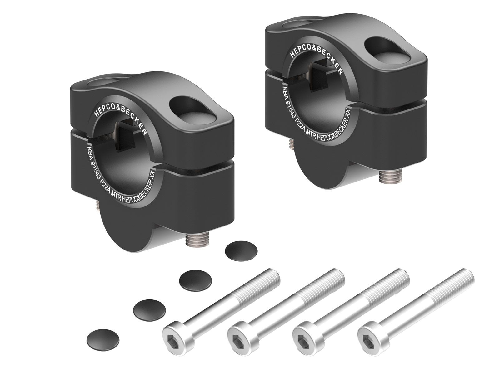 Lenkererhöhung H=20 mm für Aprilia Tuono V4 R/V4 1100 R (11-16) Hepco & Becker