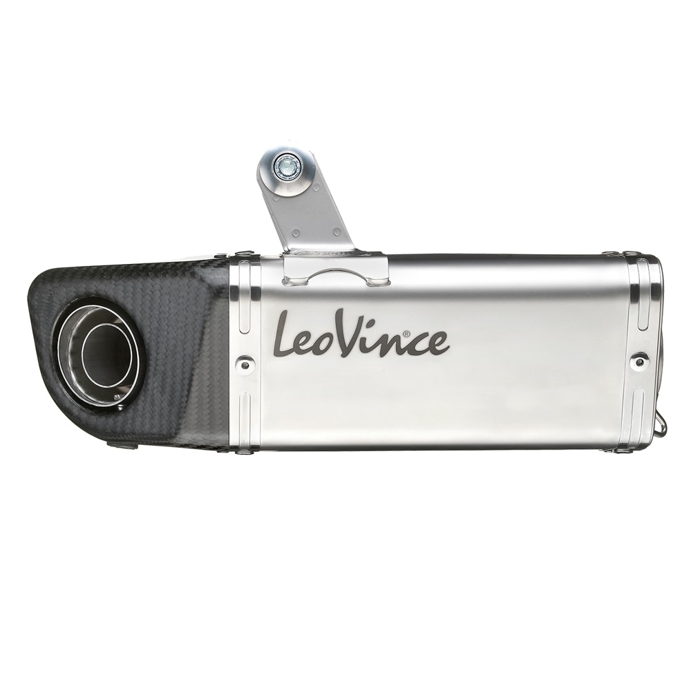 LeoVince Auspuffanlage Underbody Evo 2, Slip On für Kawasaki ER-6n/f / Ninja 650R / Versys 650