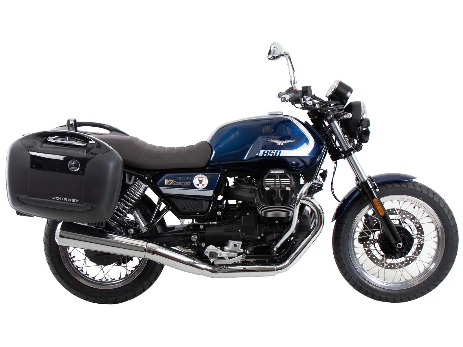 Kofferträger schwarz für Moto Guzzi V7 Special/Stone/Centenario (21-24) Hepco & Becker