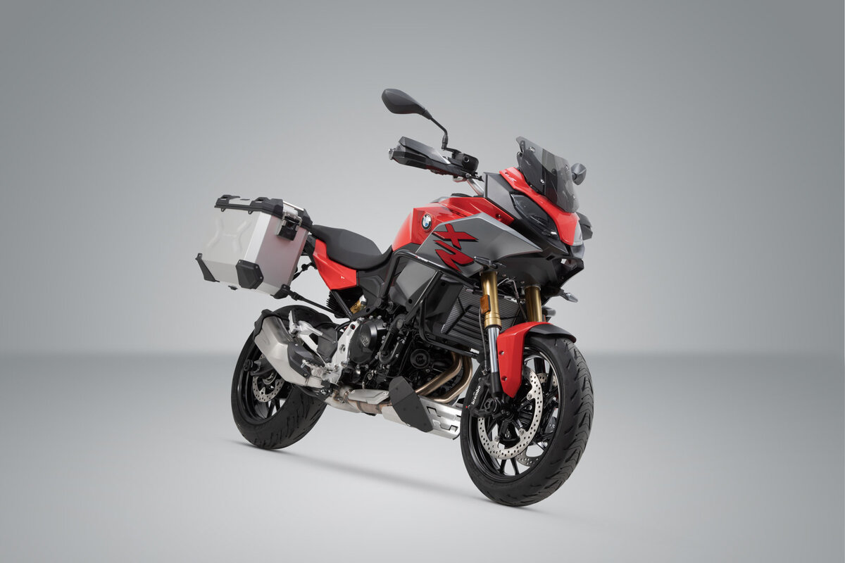 SW-Motech TRAX ADV Alukoffer-System silber für (37l) für BMW F 900 XR (20-), 4R90 (K84)