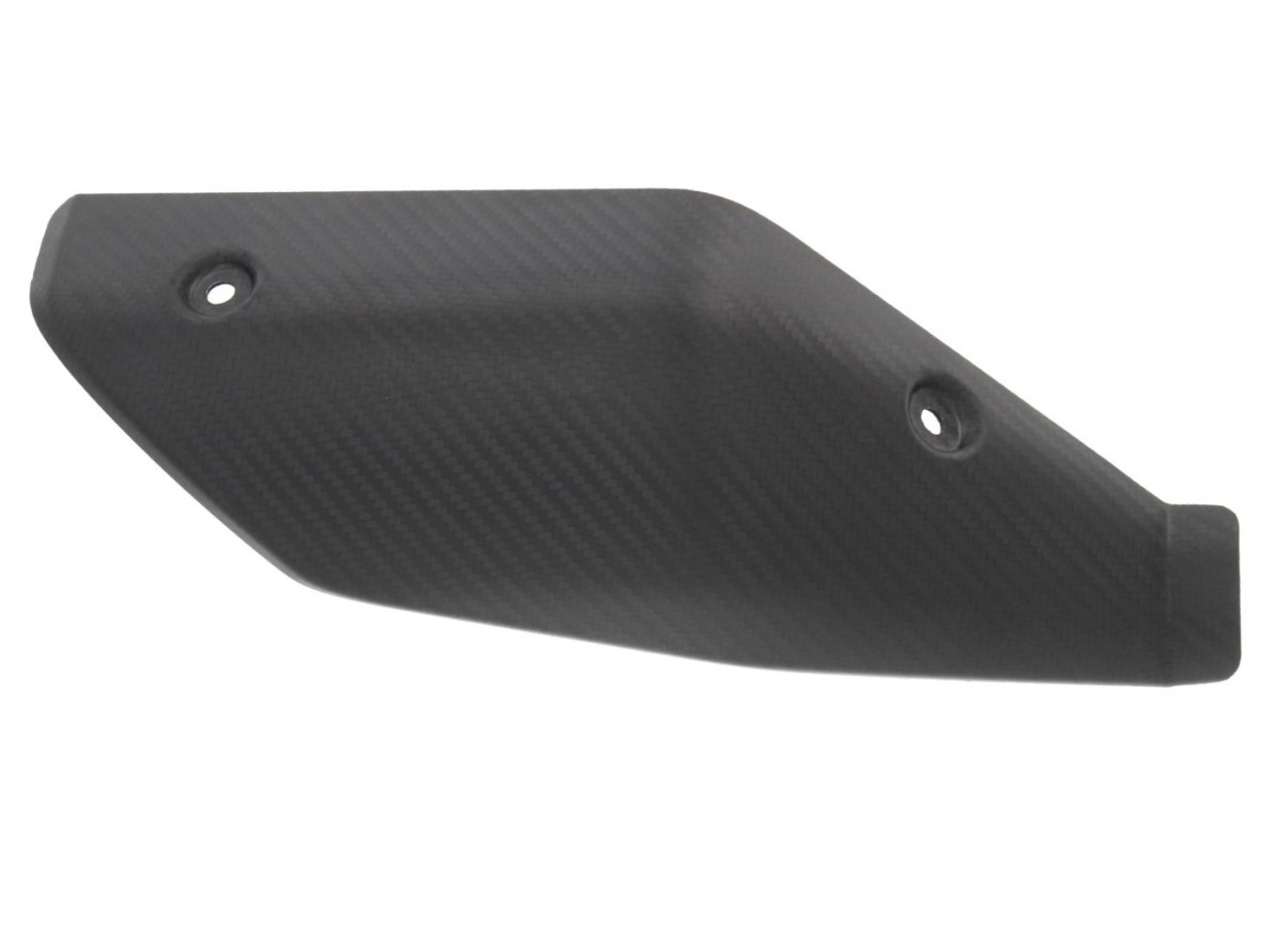 Slip-on-Schalldämpfer Edelstahl schwarz für Piaggio MP3 HPE 400