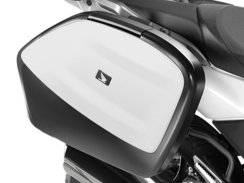 Original Honda CTX700N Kofferverkleidungssatz Pearl Fadeless White NH341