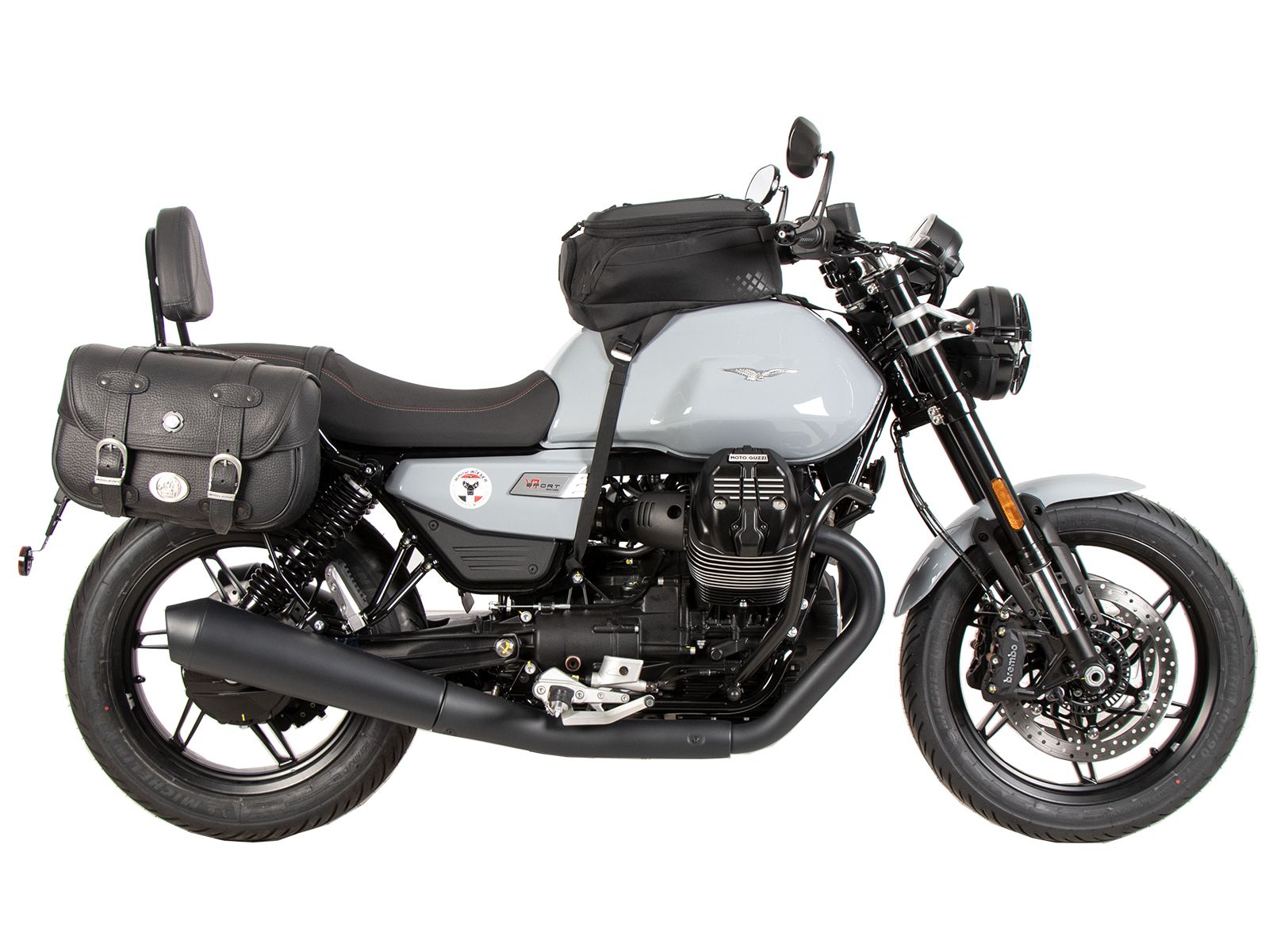 C-Bow Seitenträger schwarz für Moto Guzzi V7 850 Special (25- ) Hepco & Becker