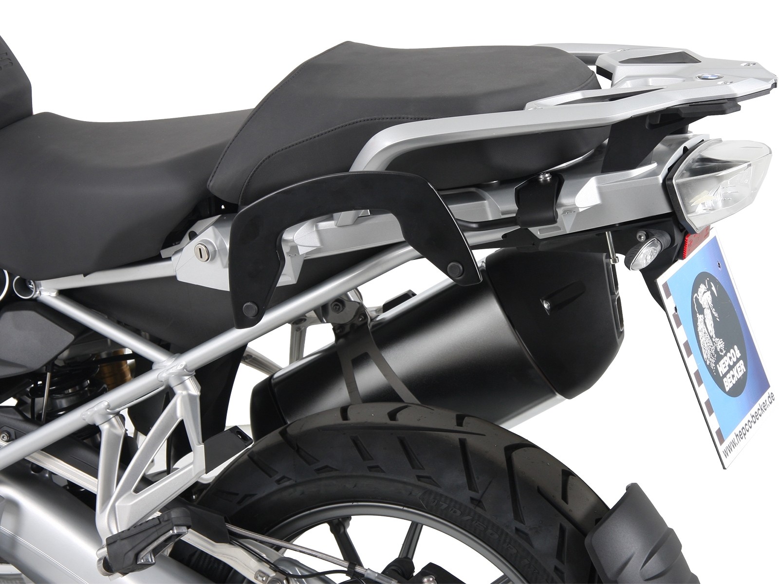 C-Bow Seitenträger schwarz für BMW R 1250 GS (19-23) Hepco & Becker