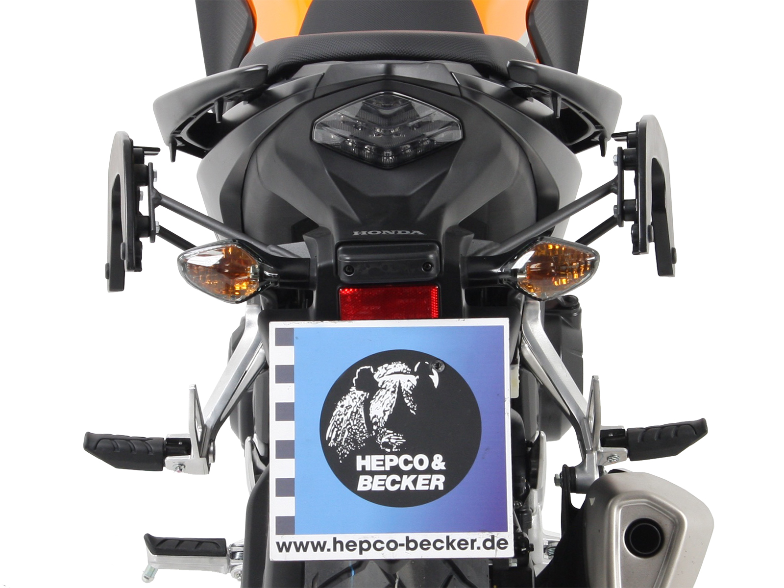 C-Bow Taschenhalter anthrazit für Honda CB 500 X (17-18) Hepco & Becker