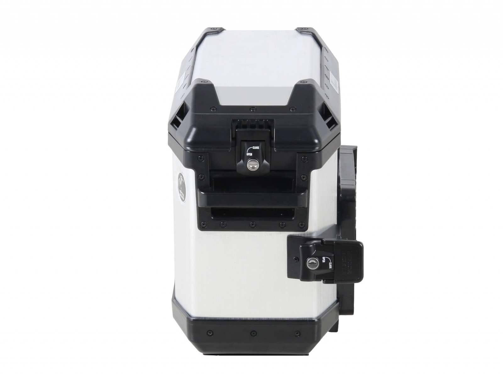 Seitenkoffer Alu Xplorer 30 silber Hepco & Becker