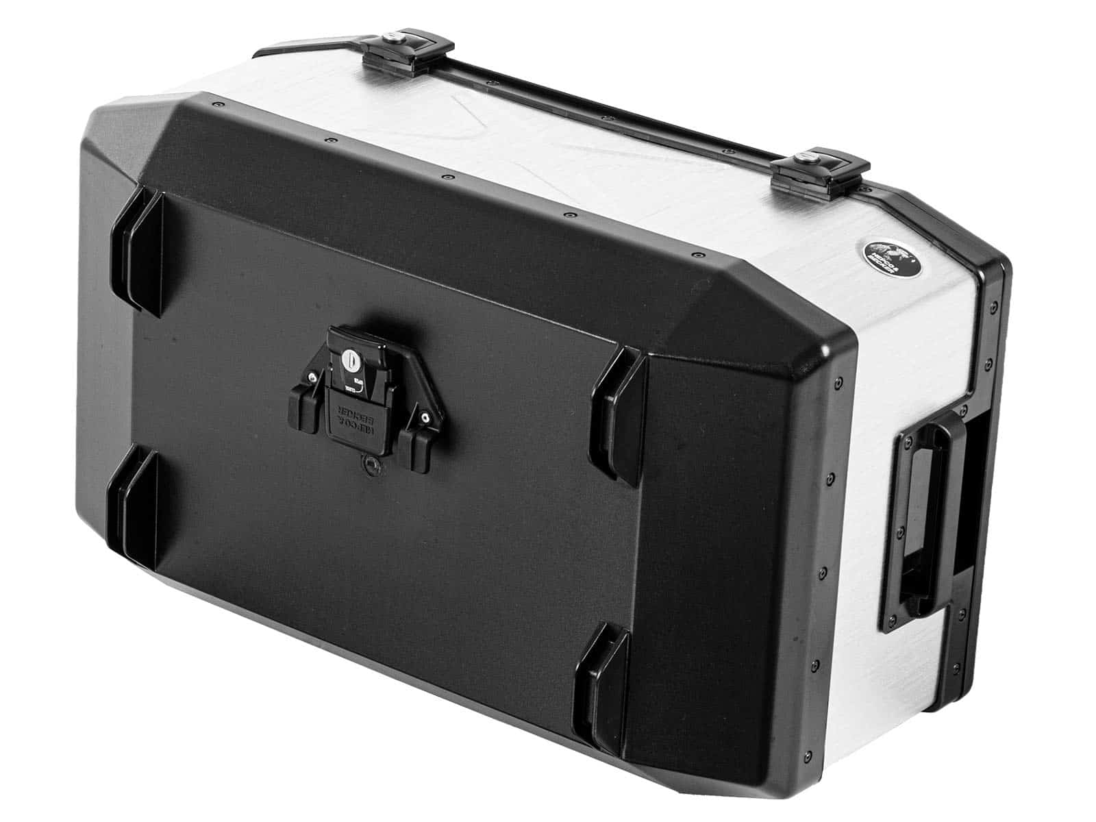 Alu-Topcase Xplorer 60 Liter Aluminium silber Hepco & Becker